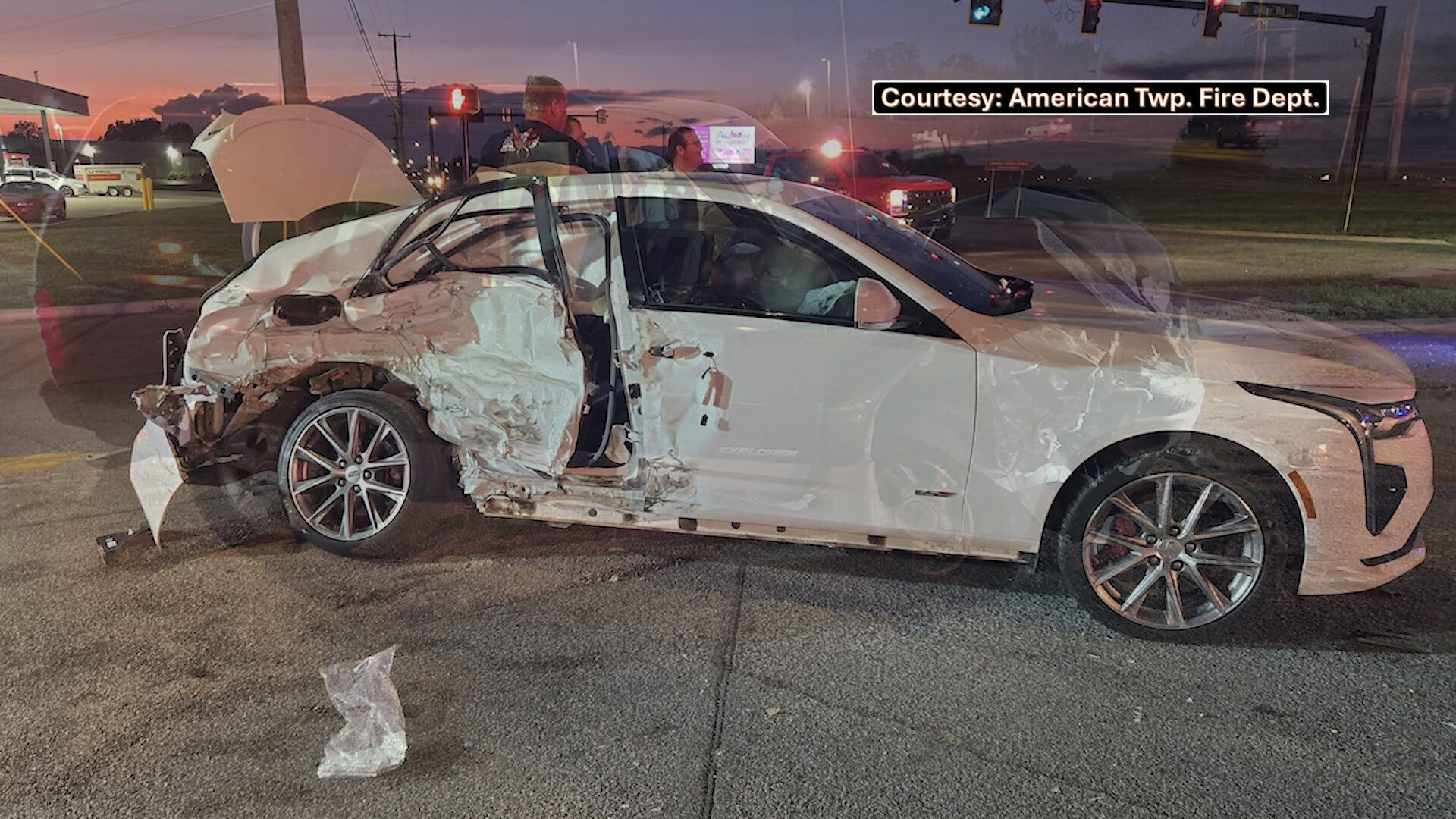 Lima Woman hospitalized after a collision on SR 309 Saturday night